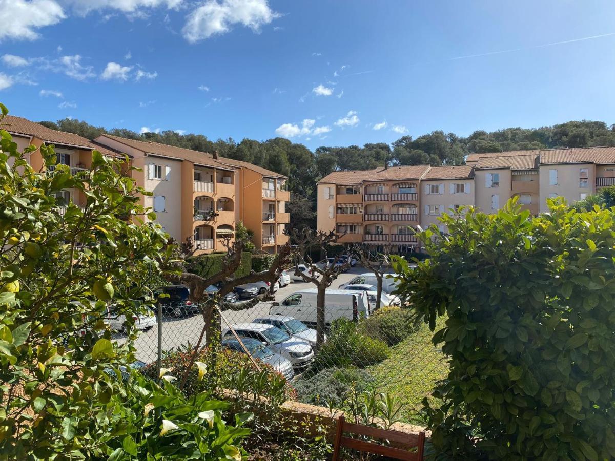 Apartamento Charmant Studio Costebelle Proche Gare, Terrasse Et Parking Gratuit Hyères Exterior foto